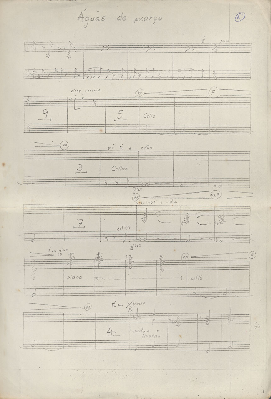Analise O Trecho Da Musica Aguas De Março